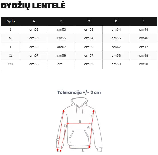 Men's black Carla hoodie