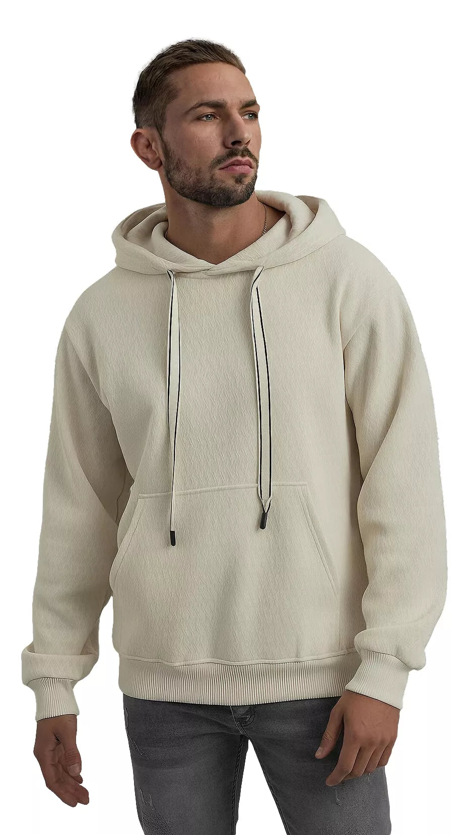 Men's brown hoodie Carla