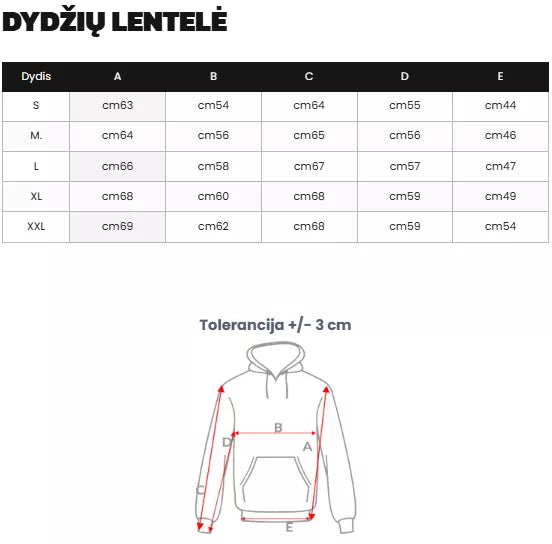 Men's black hoodie Race