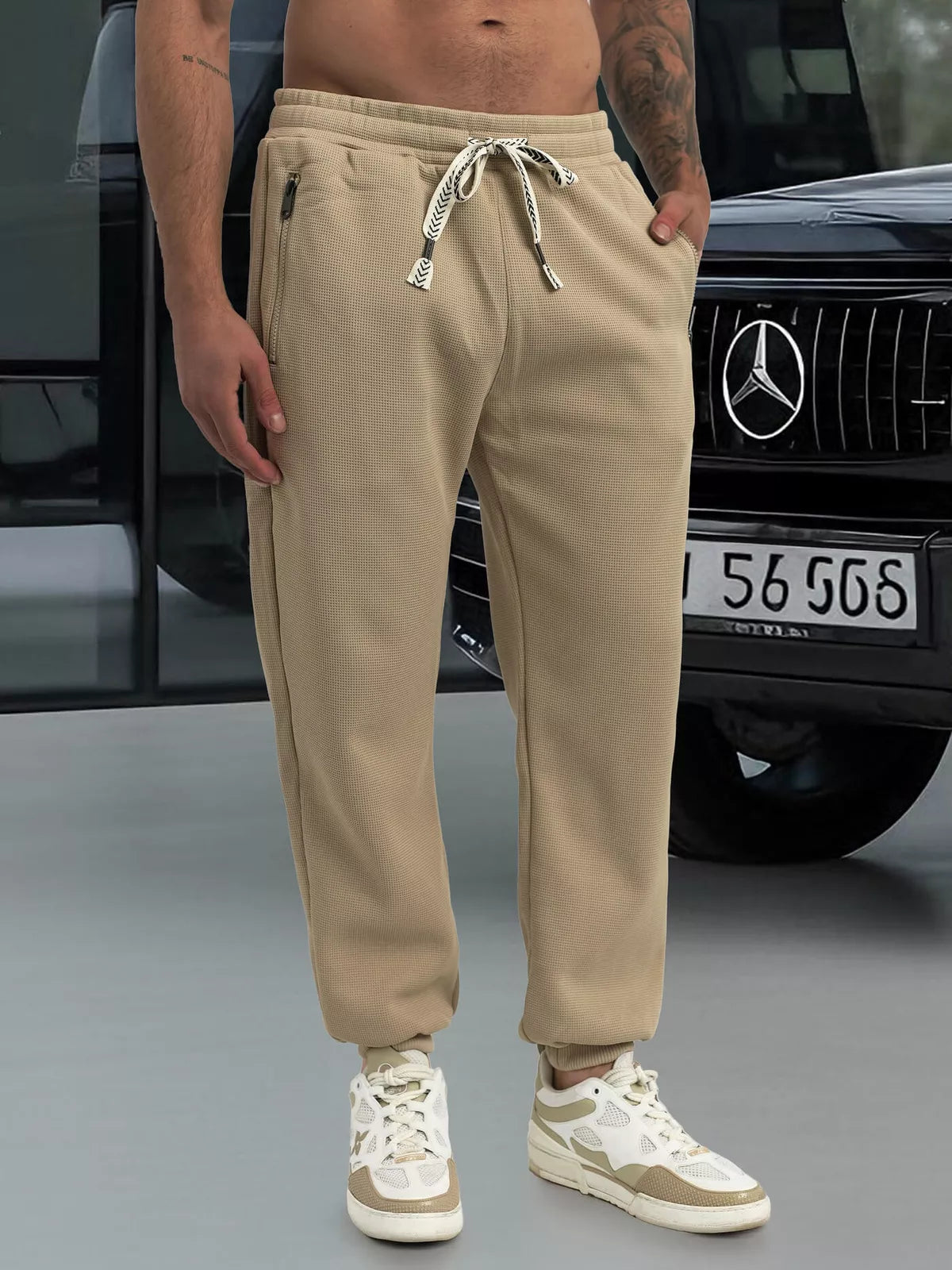 Men's brown suit Ulan