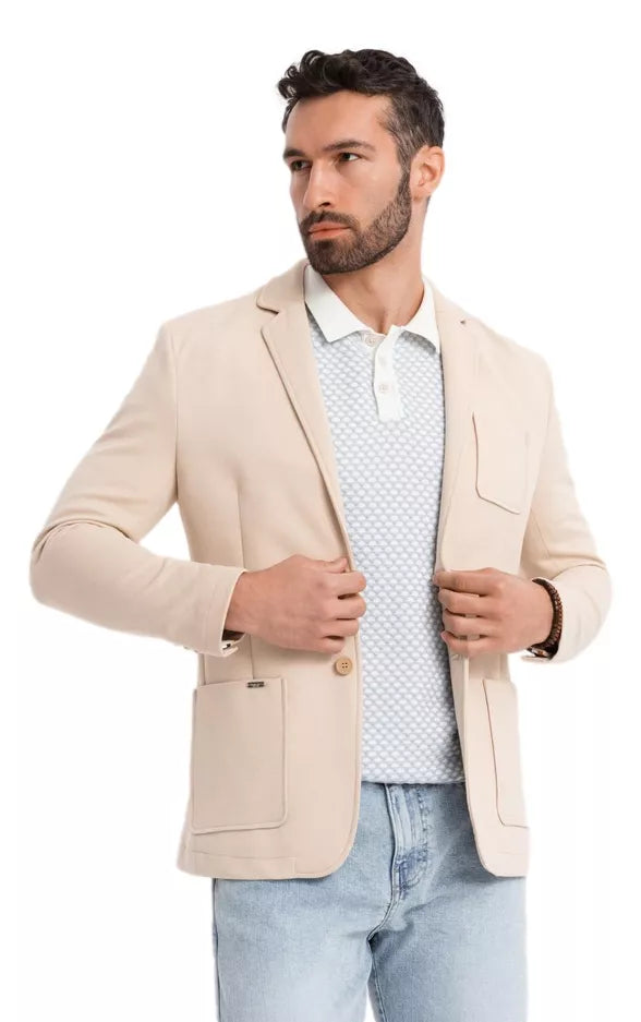 Men's brown jacket Azan