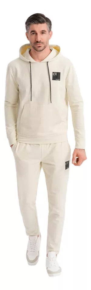 Men's brown/white casual set Denat