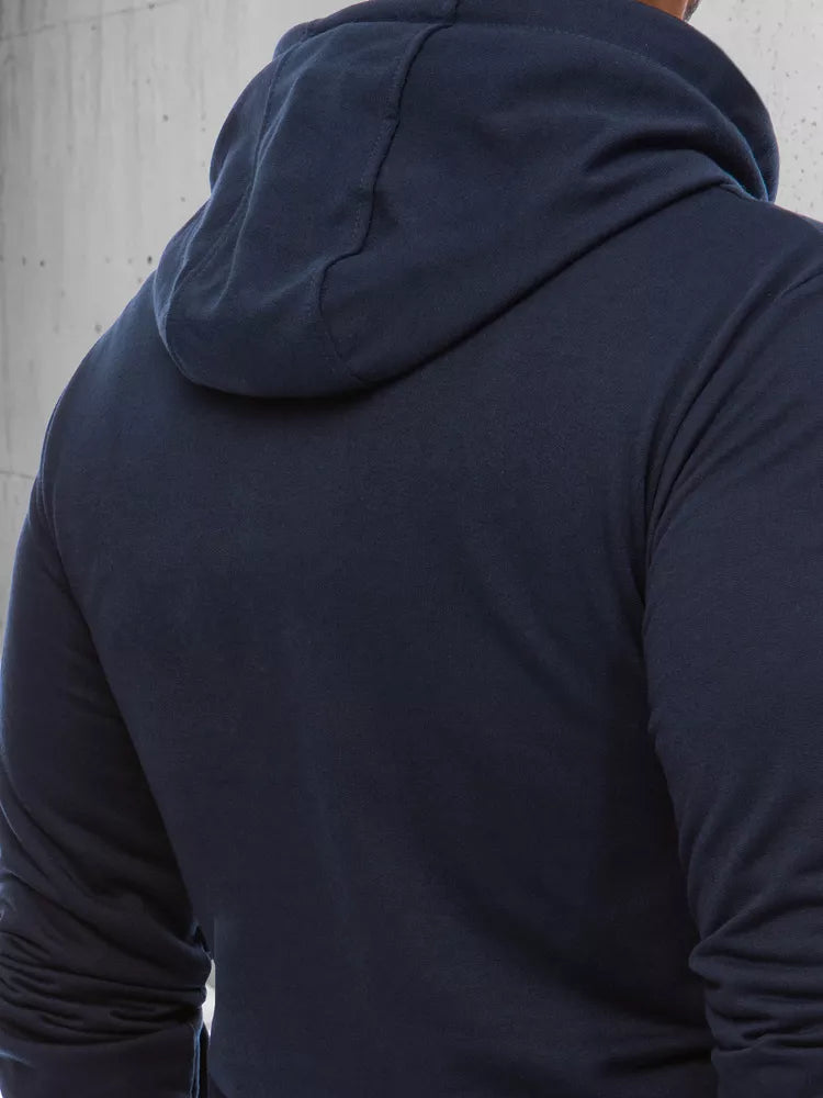 Men's dark blue sweater Panda