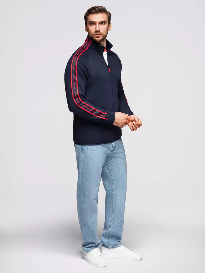 Men's navy blue Performance sweater