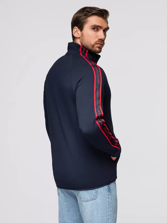 Men's navy blue Performance sweater