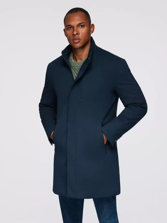 Men's dark blue coat Alpi