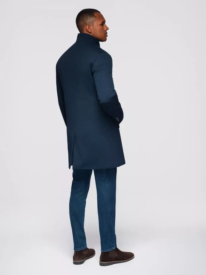 Men's dark blue coat Alpi