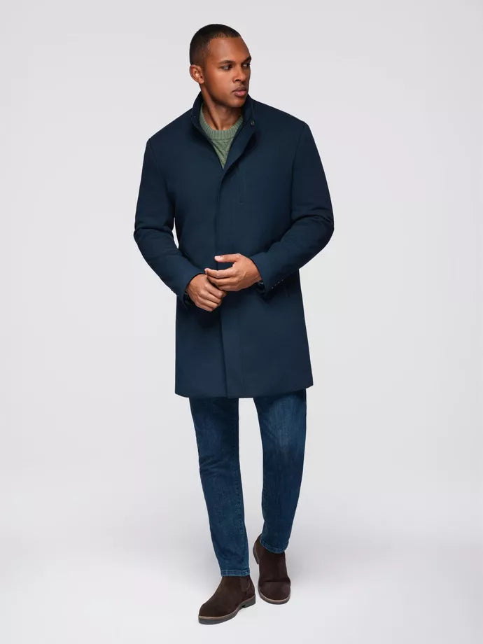 Men's dark blue coat Alpi