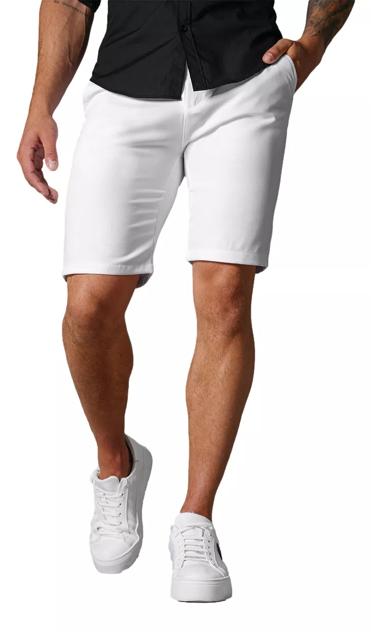 Men's white shorts Remo