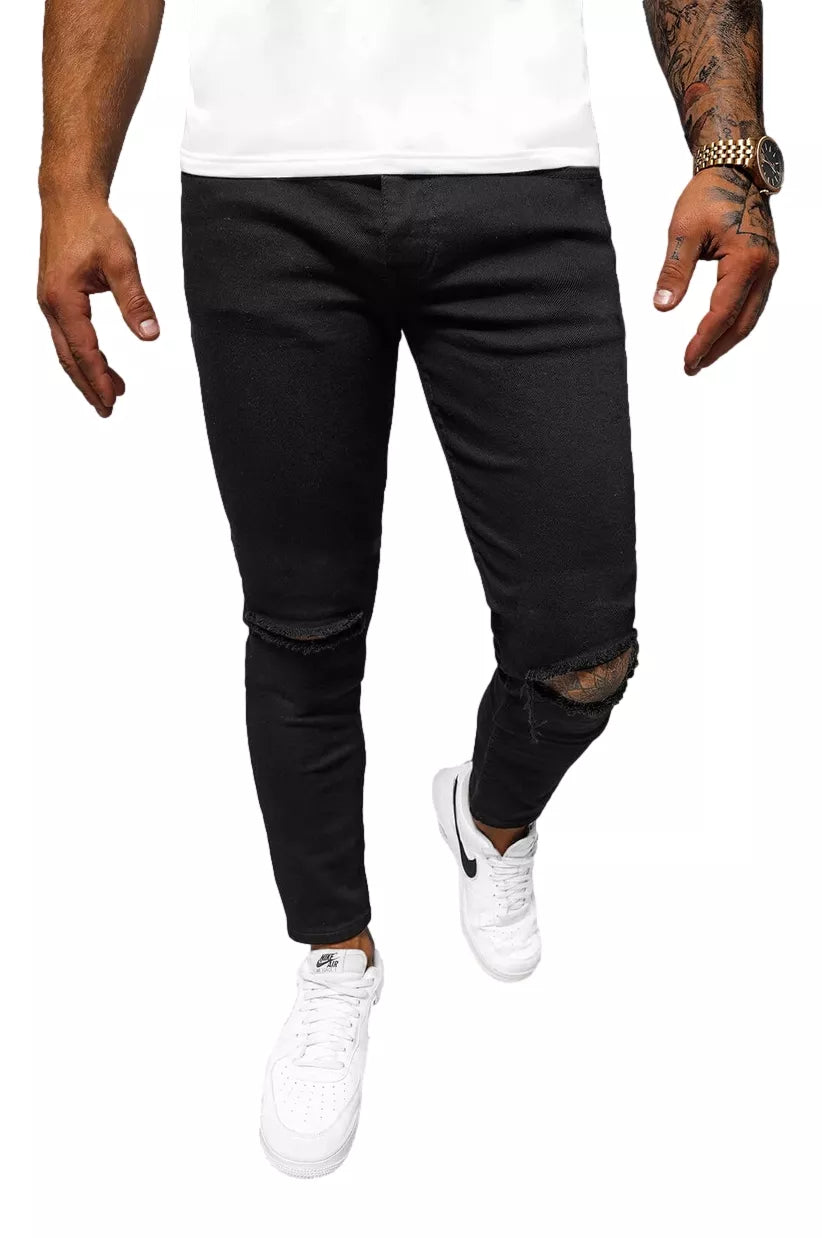 Men's black jeans Santos