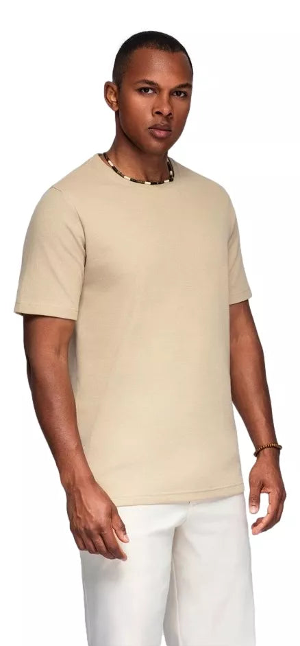 Men's brown T-shirt Saimon