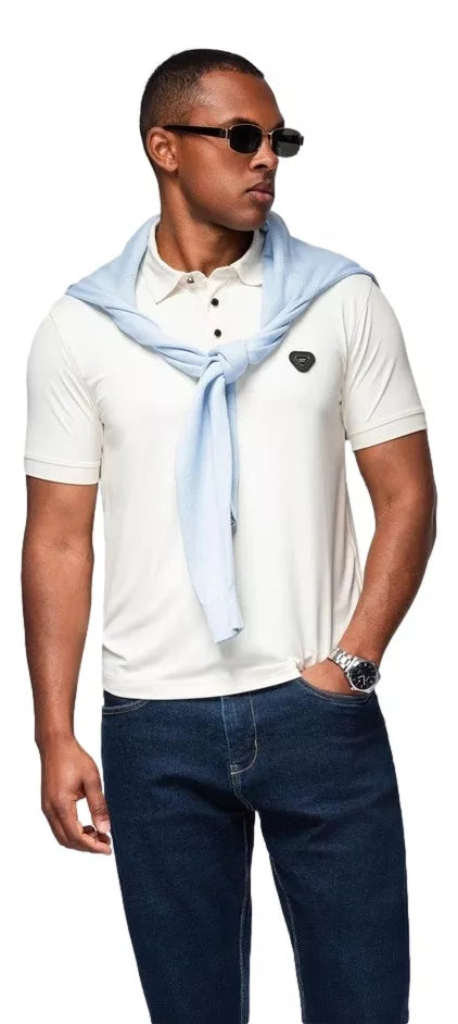 Men's brown polo shirt Exim