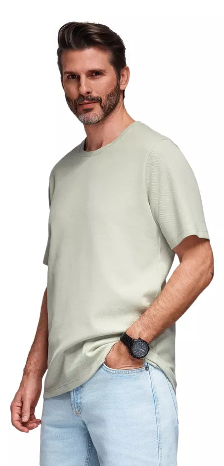 Men's light green T-shirt Saimon 