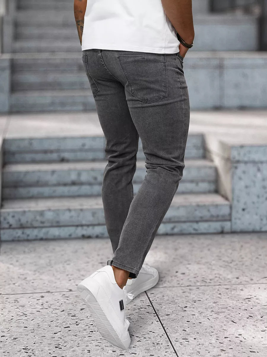 Men's dark gray jeans Fernit