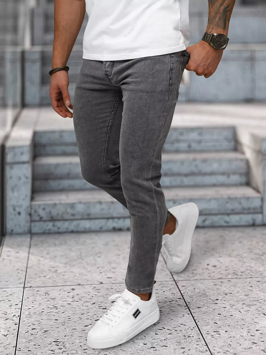 Men's dark gray jeans Fernit