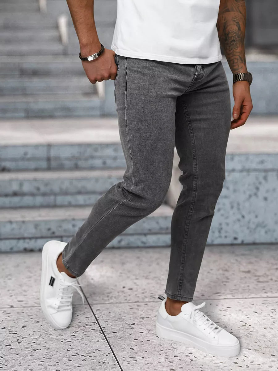 Men's dark gray jeans Fernit