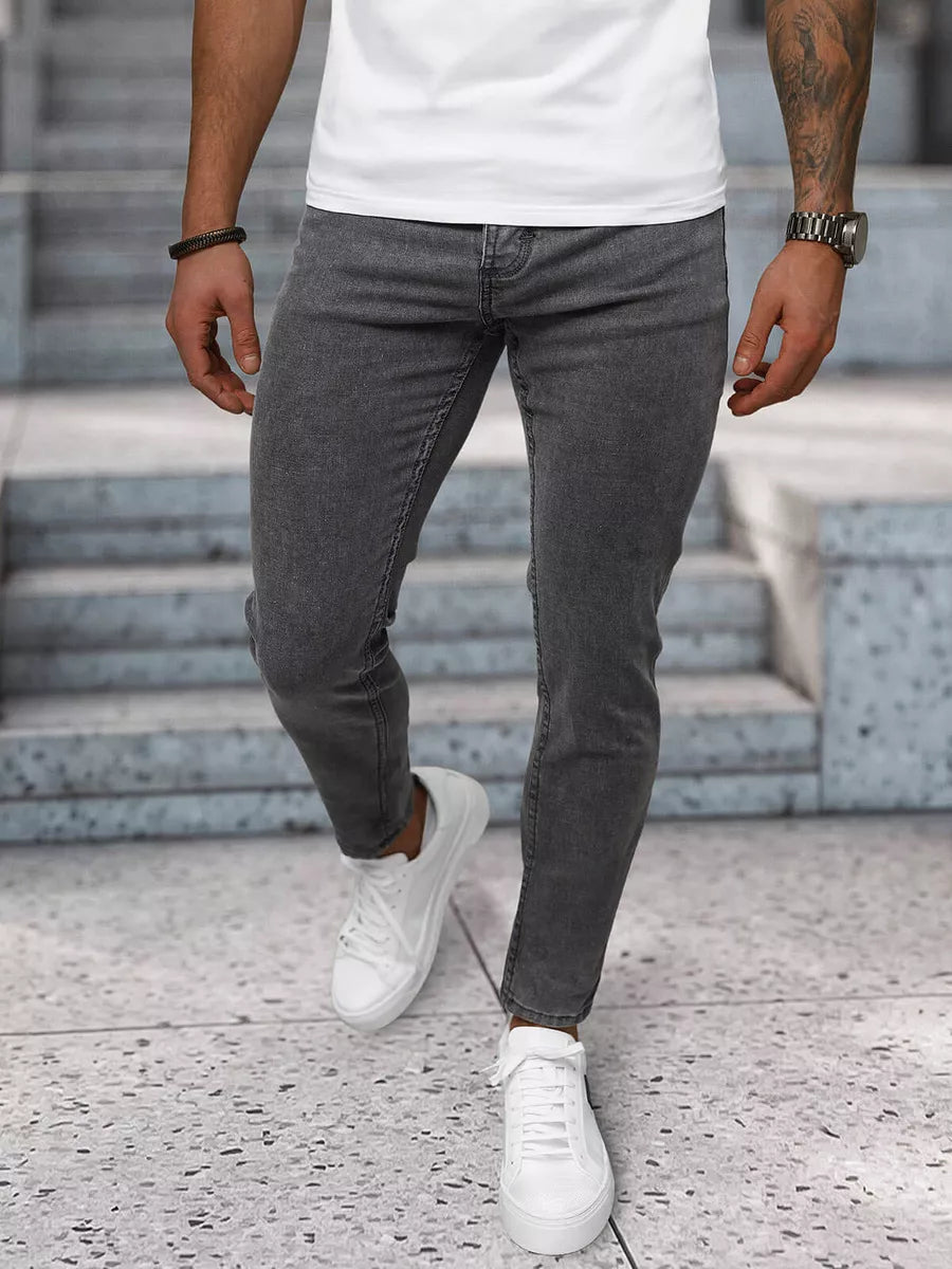 Men's dark gray jeans Fernit