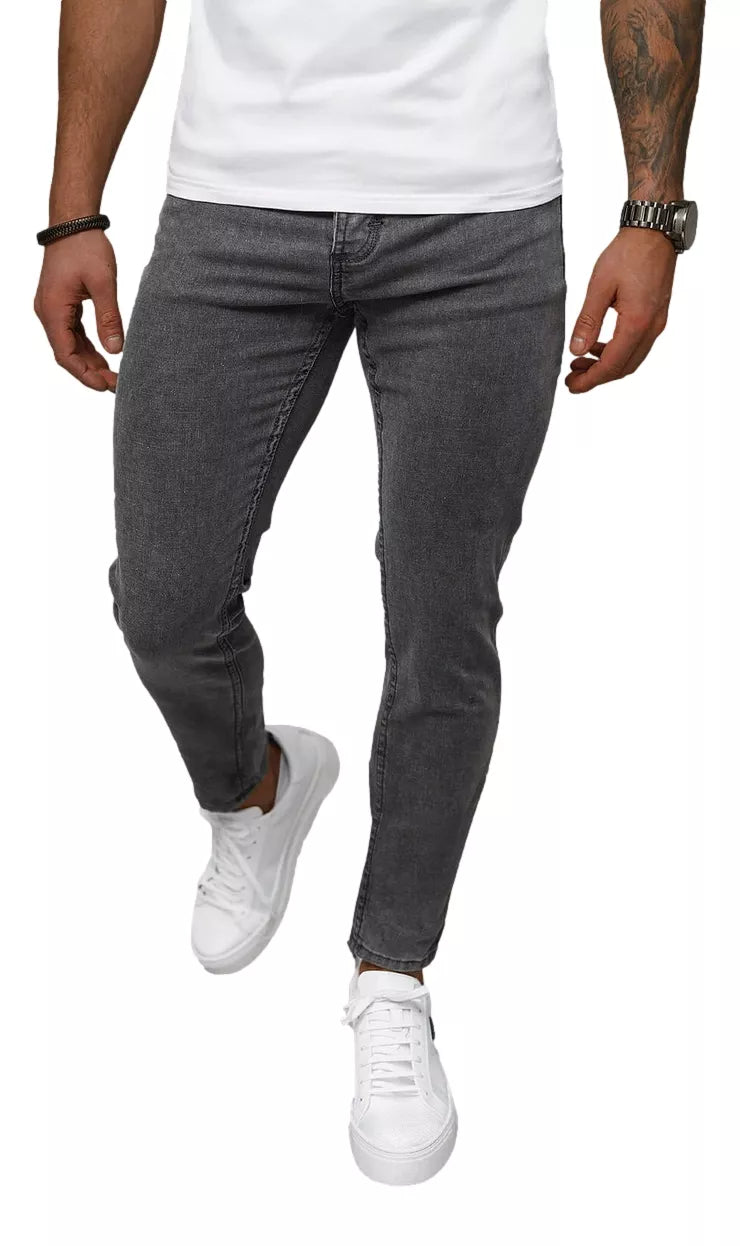 Men's dark gray jeans Fernit