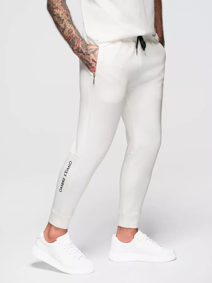 Men's white casual pants Imek
