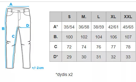 Men's dark blue pants Orson