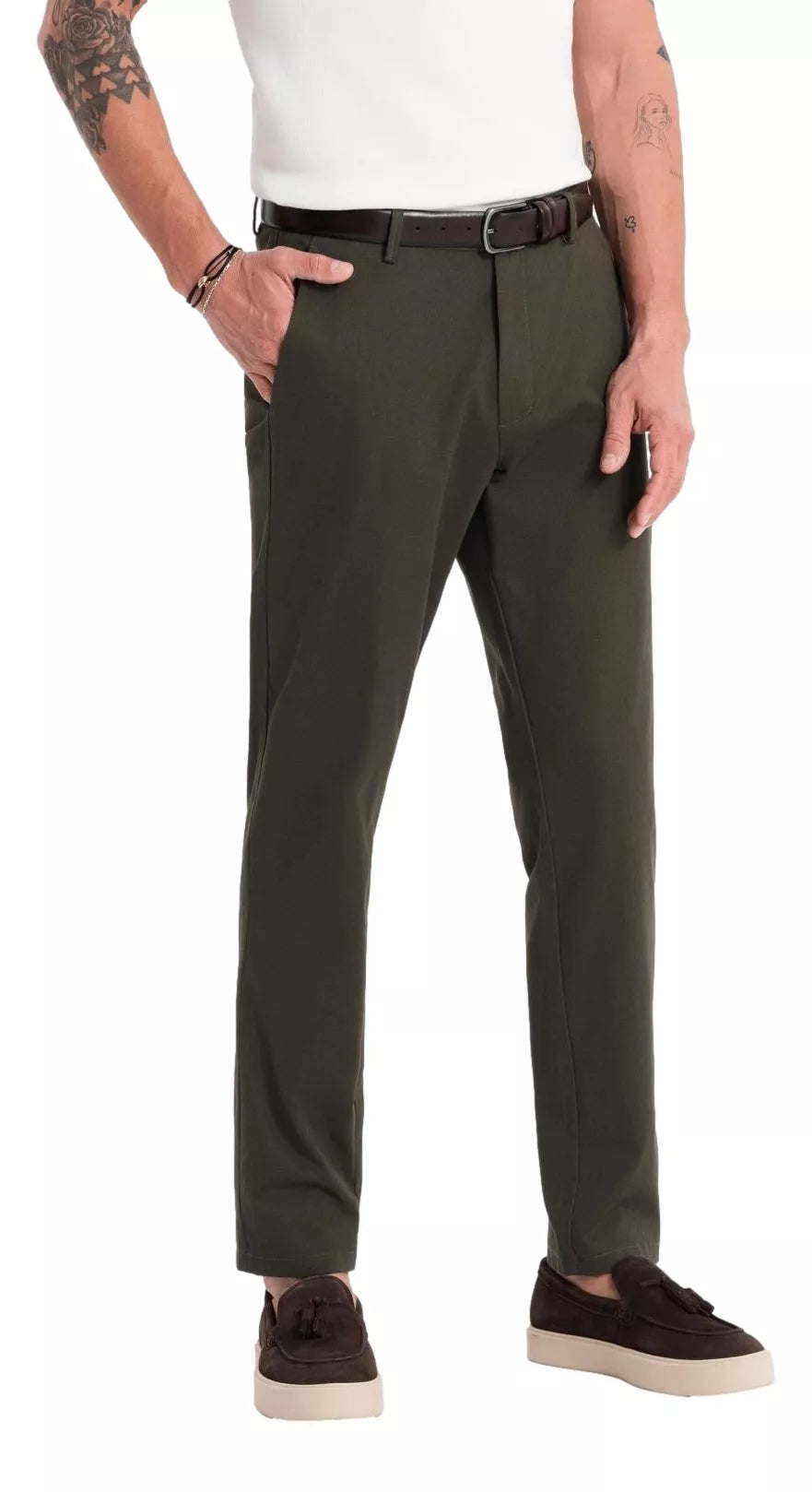 Men's khaki pants Tuman