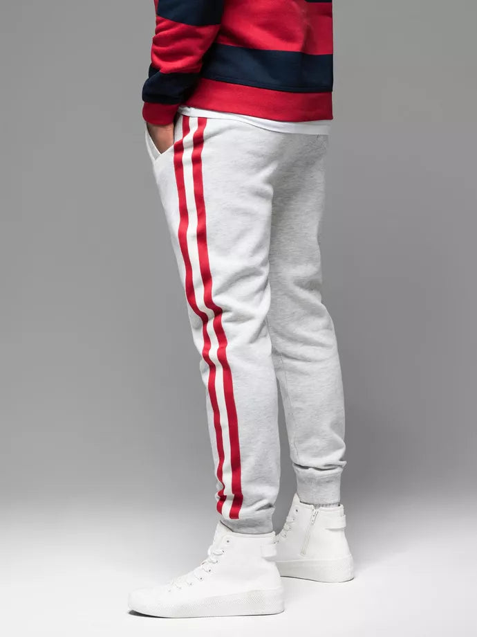 Men's gray casual pants Olin