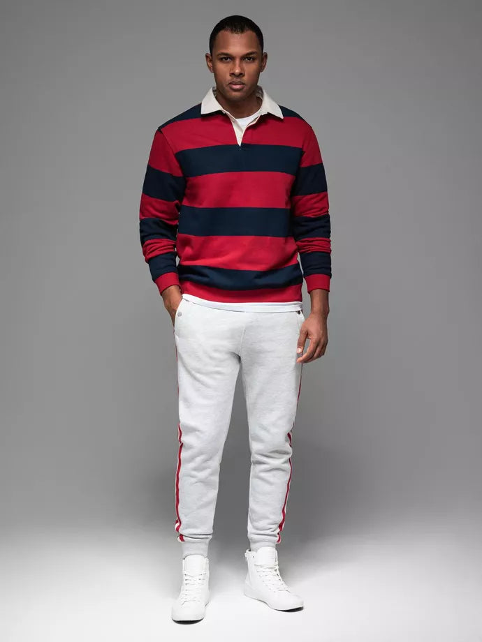 Men's gray casual pants Olin