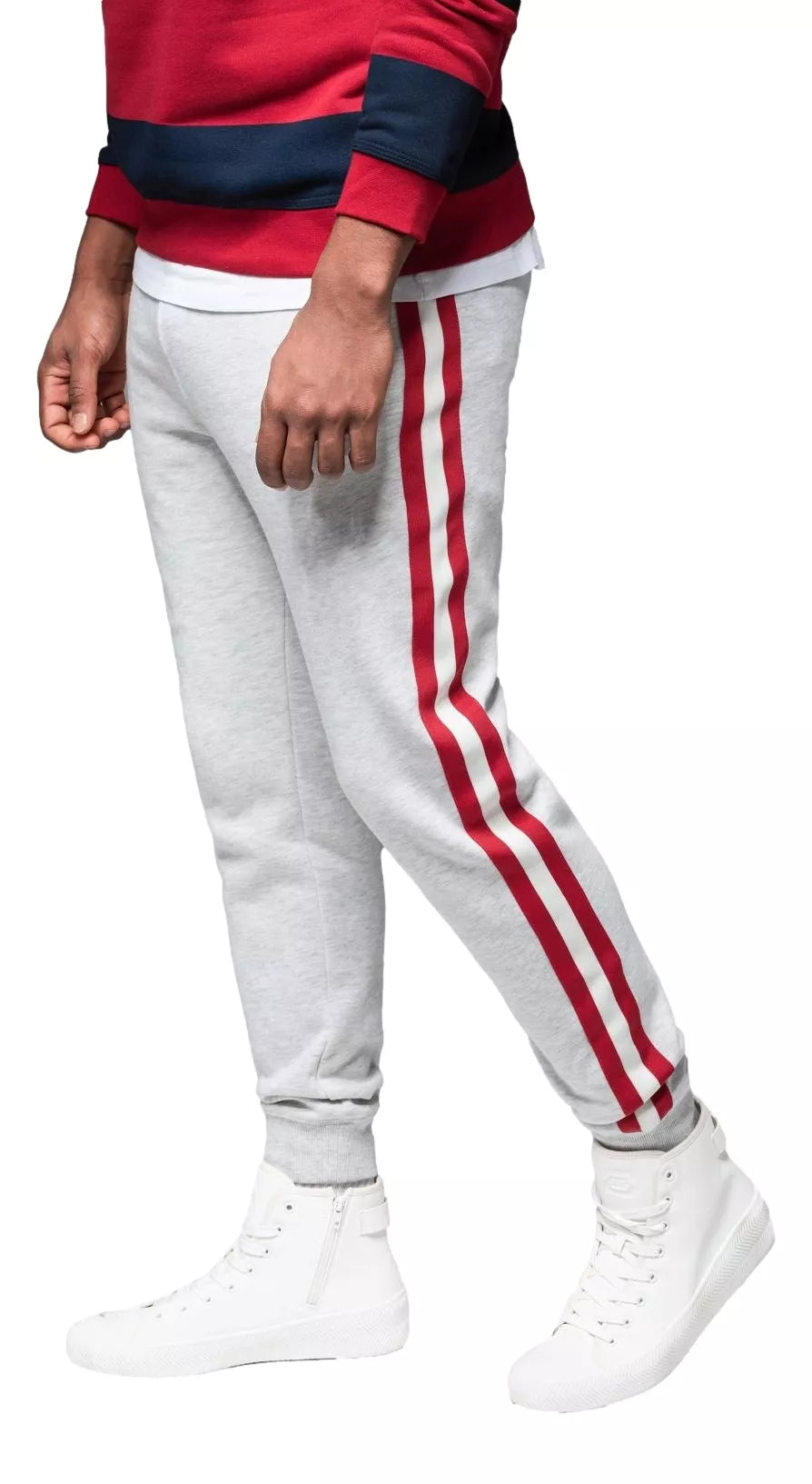 Men's gray casual pants Olin