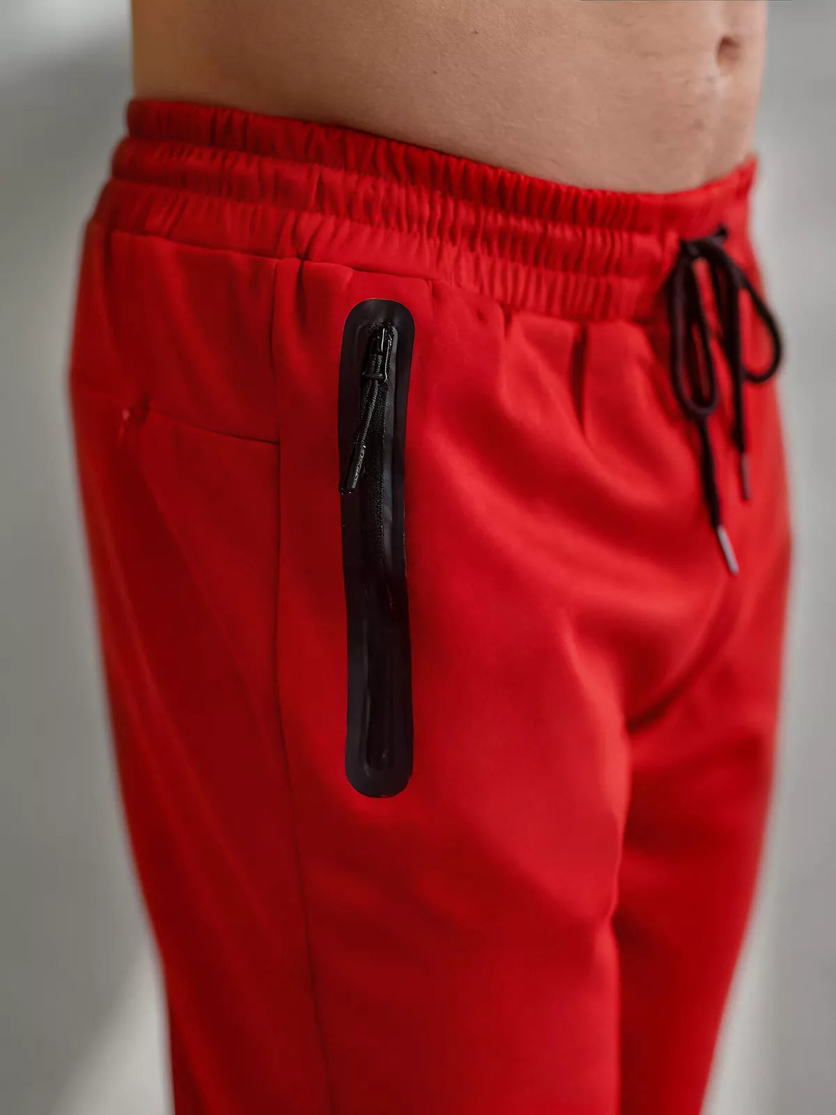 Men's red pants Run