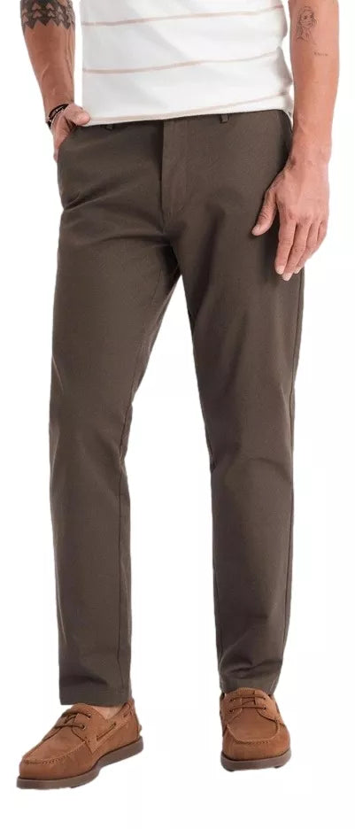 Men's brown trousers Tuman