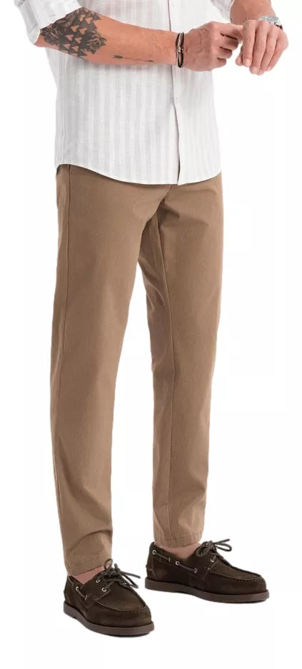 Men's brown trousers Tuman