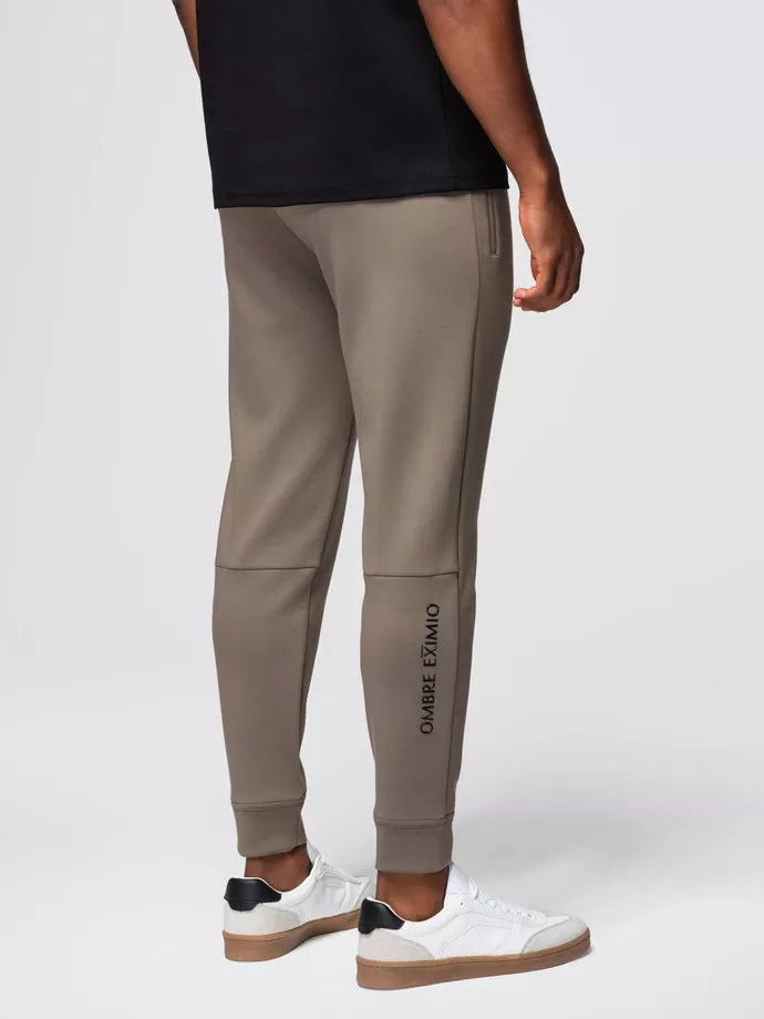 Men's brown casual pants Imek