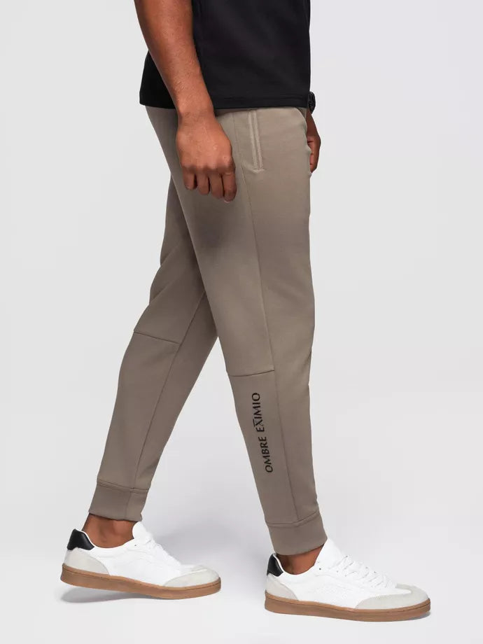 Men's brown casual pants Imek