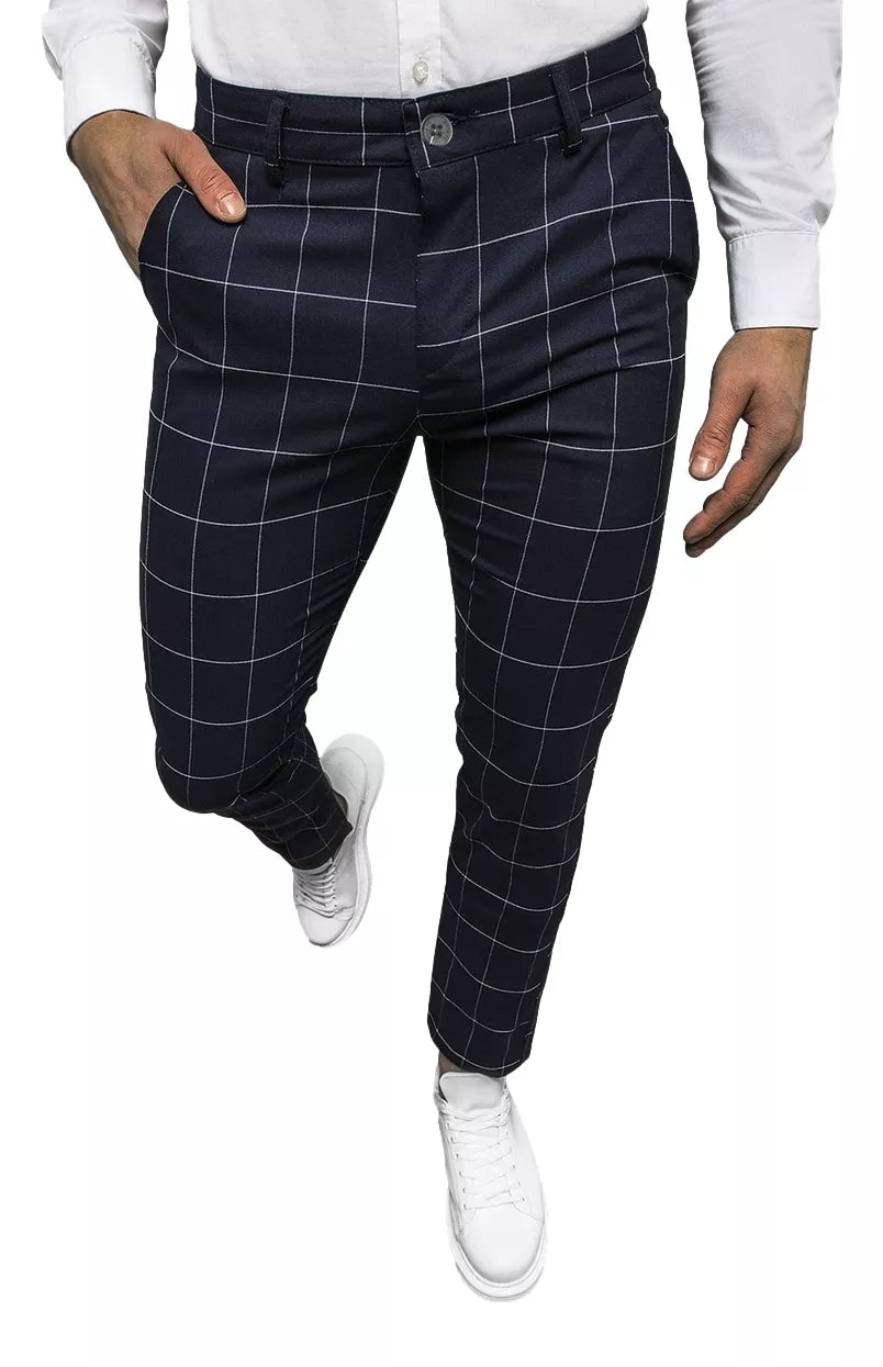 Men's dark blue pants Alton