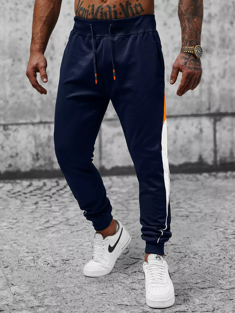 Men's dark blue trousers Gober