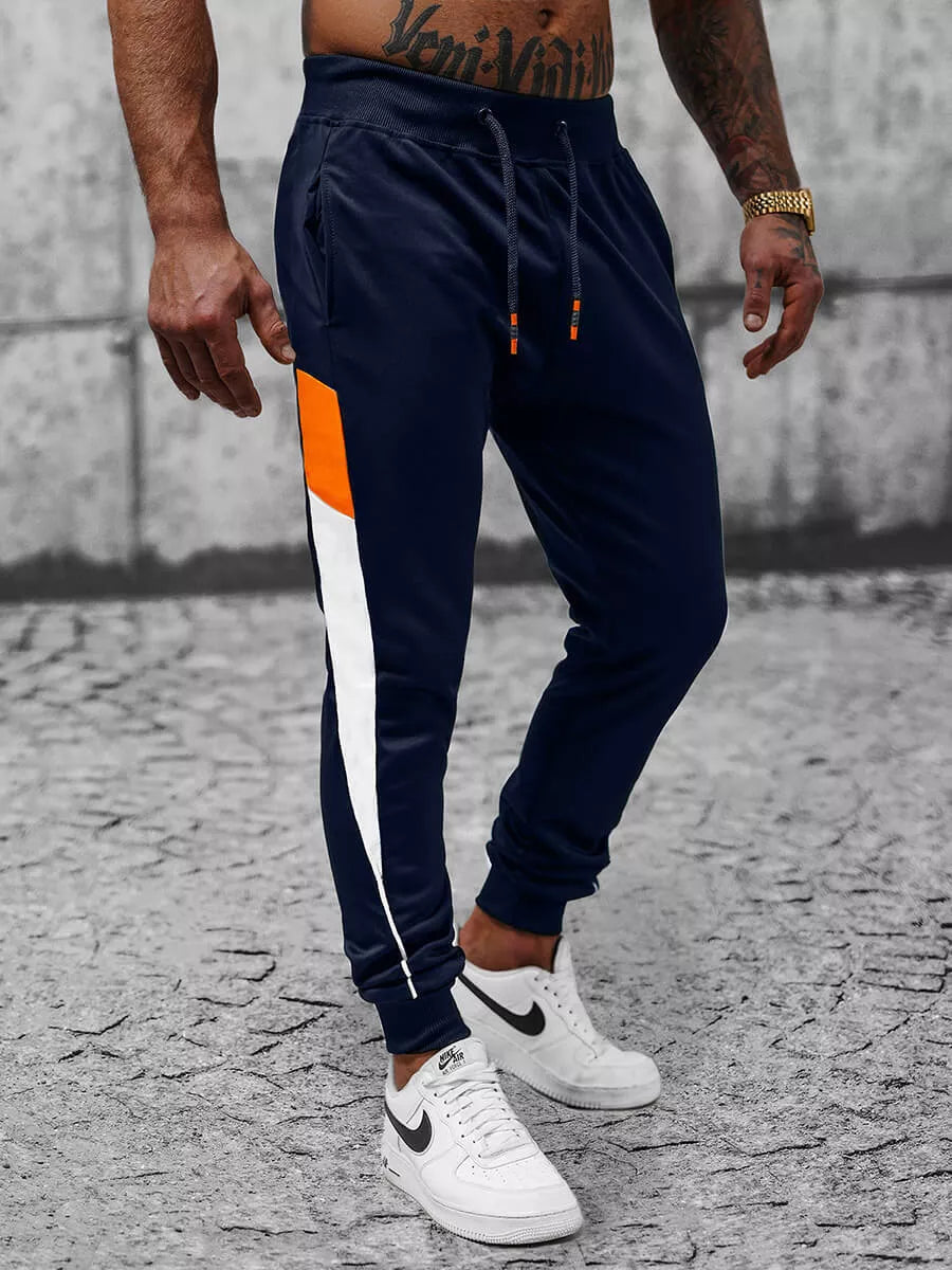 Men's dark blue trousers Gober