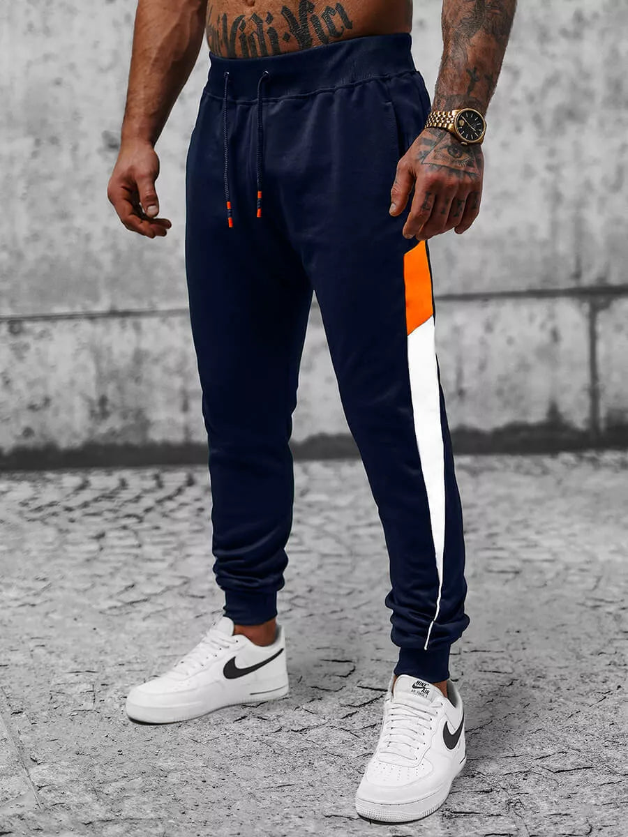 Men's dark blue trousers Gober