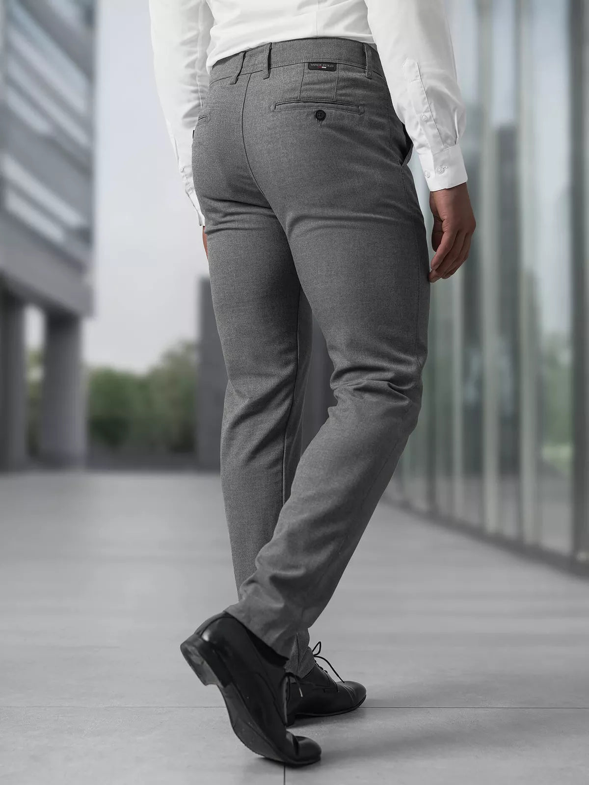 Men's dark gray chino pants Reno