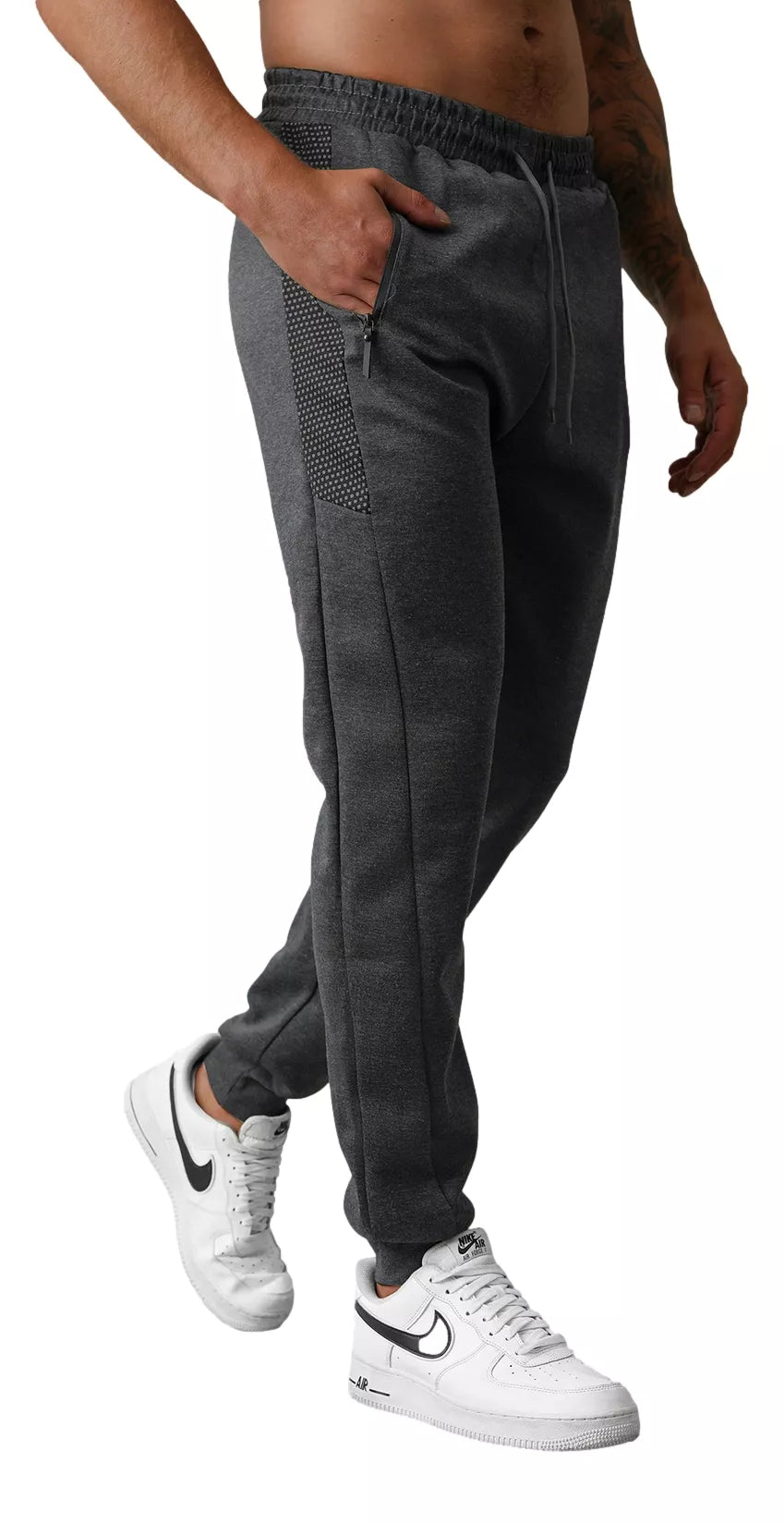 Men's dark gray casual pants Emit