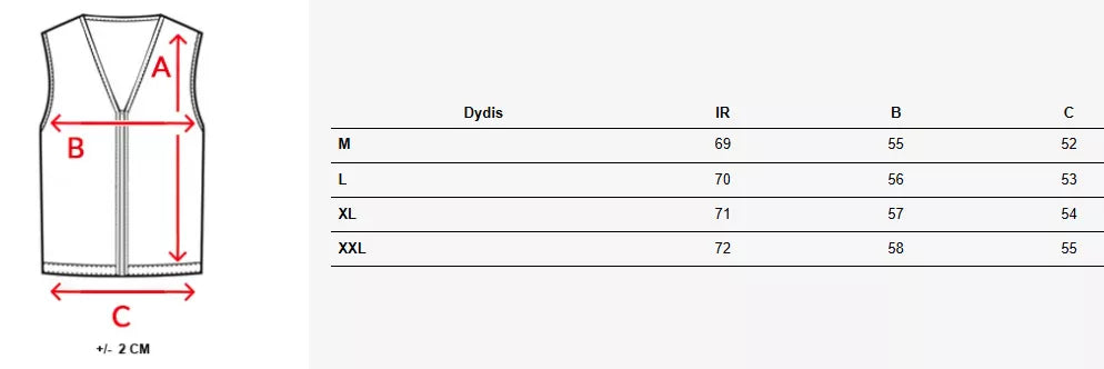 Men's dark blue vest Dobor