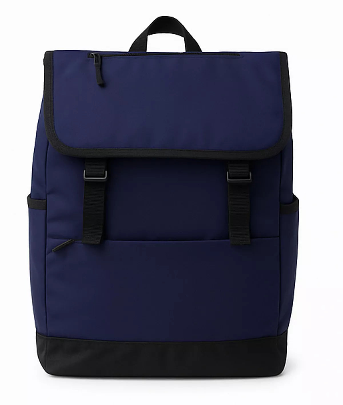 Khaki backpack Just be cool (black lettering)