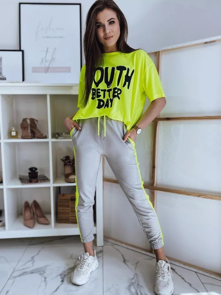 Yellow women's set YOUTH - Sale