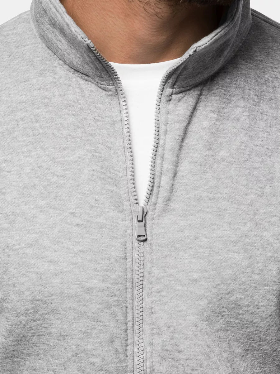 Light gray men's sweater Silon