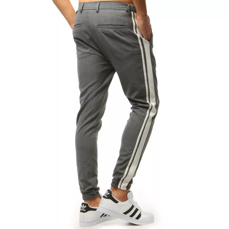: Light gray men's joggers Sevelt 