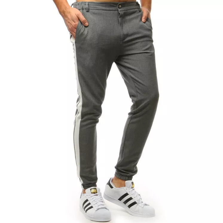 : Light gray men's joggers Sevelt 