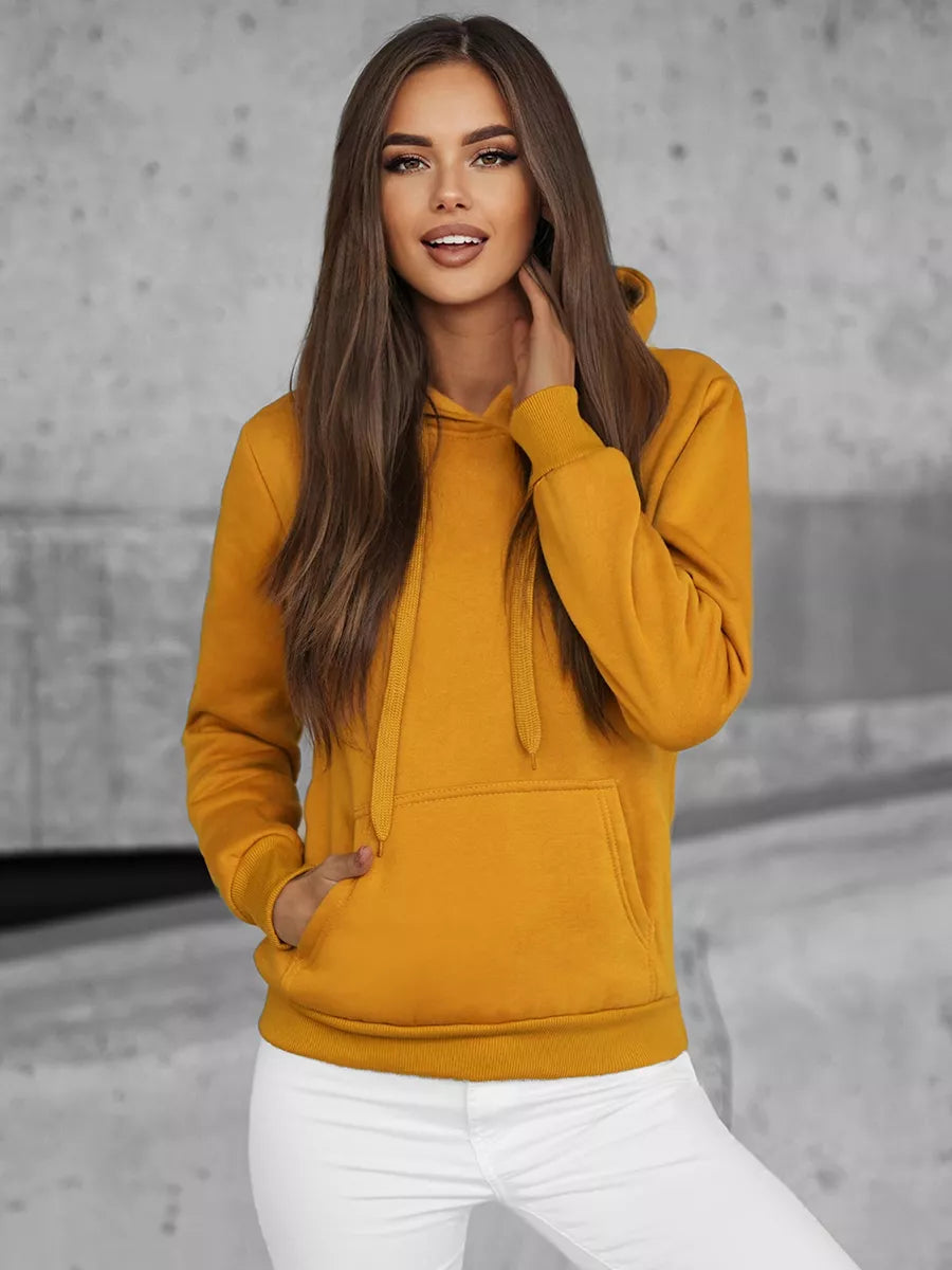Caramel women's hoodie Molin