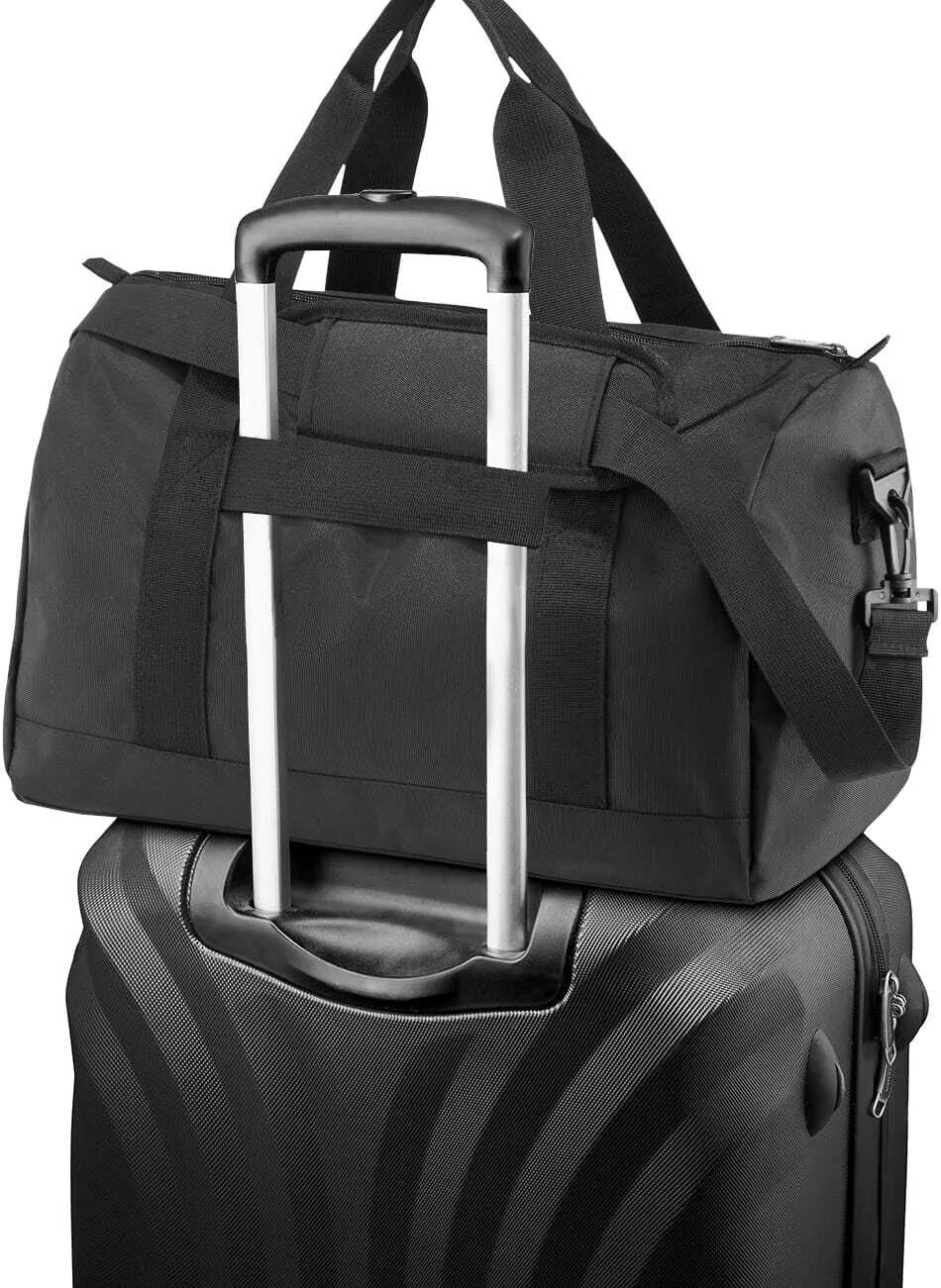 Black travel bag Zagor
