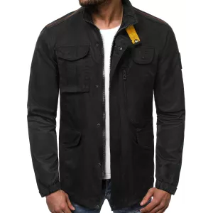 Black men's jacket Antartic