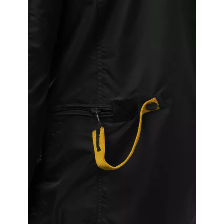 Black men's jacket Antartic