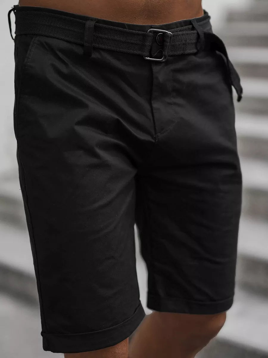 Black men's shorts Jacques